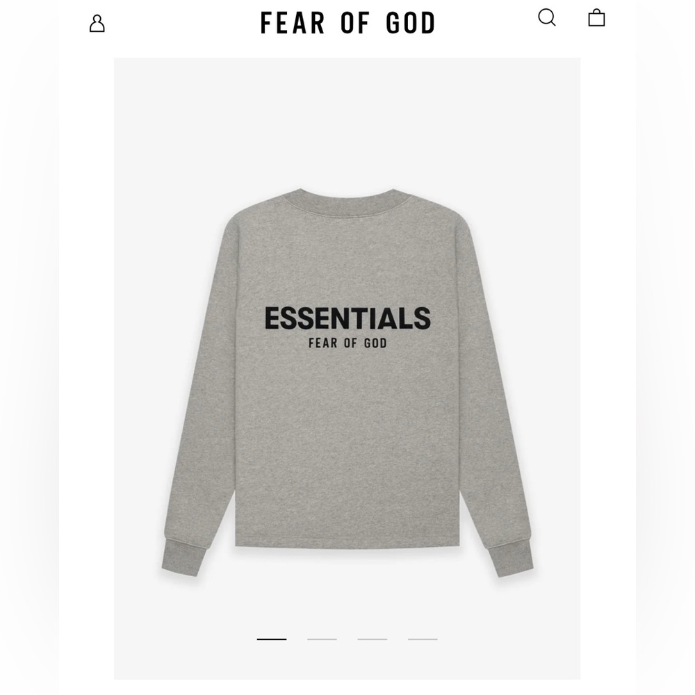 Fear of God ESSENTIALS CREW NECK SWEATER - Brand New